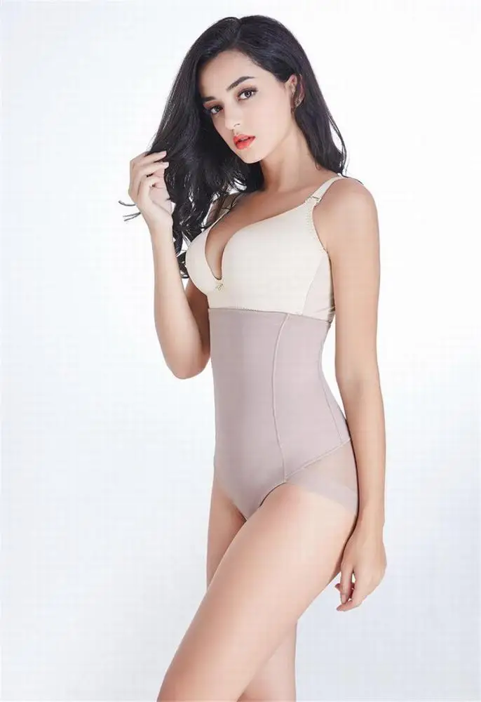 Women  High Waisted Shapewear Briefs Butt Lifter Tummy Control Panties