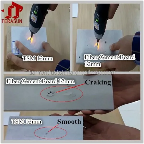 anti halogenation scumming resistant TSM Board to replace gypsum board with CE ETL approval