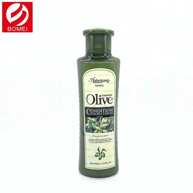 Olive oil essence double caring bright shinning soft bio keratin hair care sets