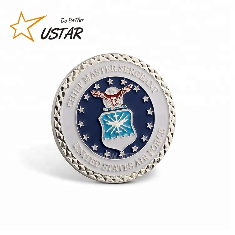 China Manufacturer Maker Custom Blank Coins Antique Metal Challenge Coins