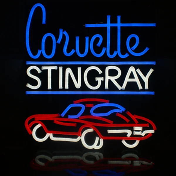 12 В корвет подсветкой неоновая вывеска с адаптер, # Шанхай Liyu-12V-MicSign