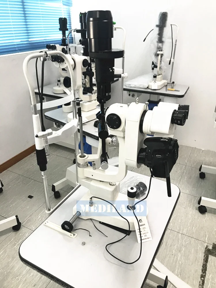 ML-3ER Most Advanced  Digital Slit lamp Tower type with very good feedback can equipped with tonometer