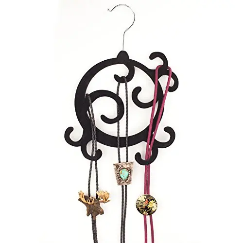 Wholesale Elegant Flocked Velvet Jewelry Scarf Hanger Holder Organizers