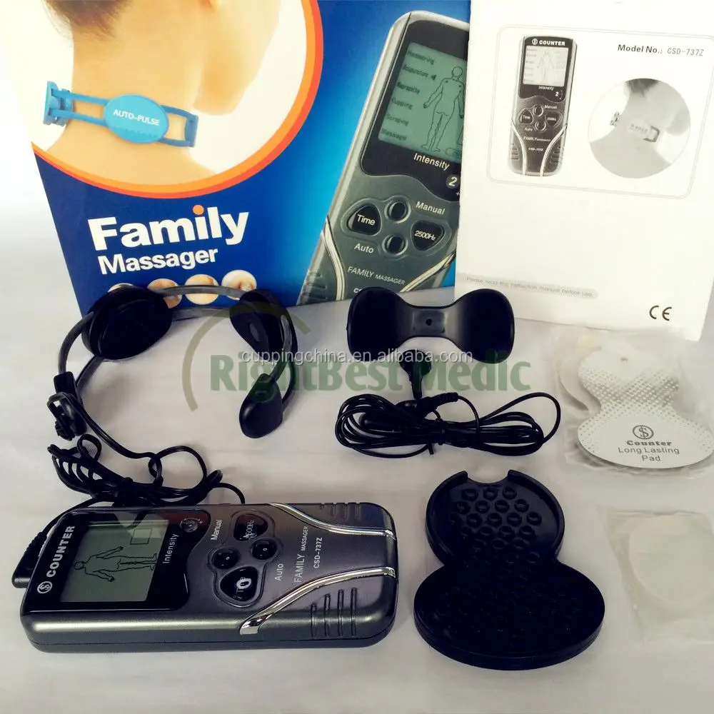 Meridian instrument digital physiotherapy cervical vertebra massager neck pulse massager neck physical therapy equipment