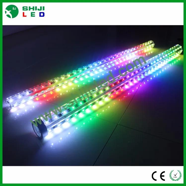 Programmable rgb led pixel light bar 1903 for bumper car 360 degree lighting tube dc12v 5v