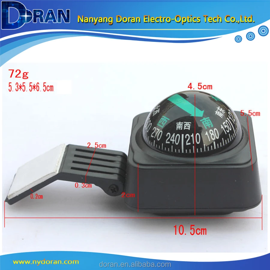 New Pocket Ball Car Compass Boat Truck Navigation compass For Cars
