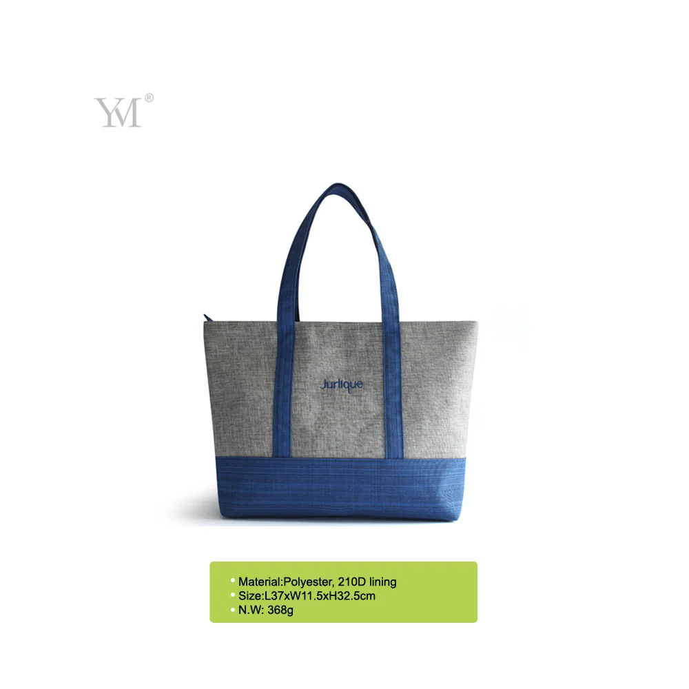 Wholesale Best Selling Lady Handbag,Jute Polyester Shopping Promotional Tote Bag