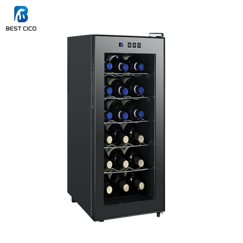 Humidity Control Thermoelectric Cabinet Electric Wine Refrigerator Wine Cooler JC-48C