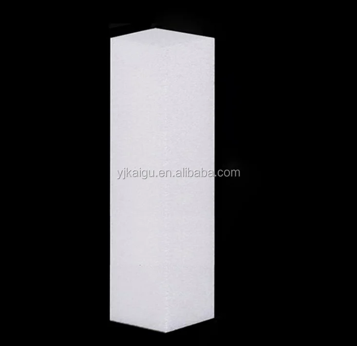 Профессиональный шлифовальный брусок, белый буфер для ногтей, полировщик для маникюра и педикюра, инструмент для ногтей