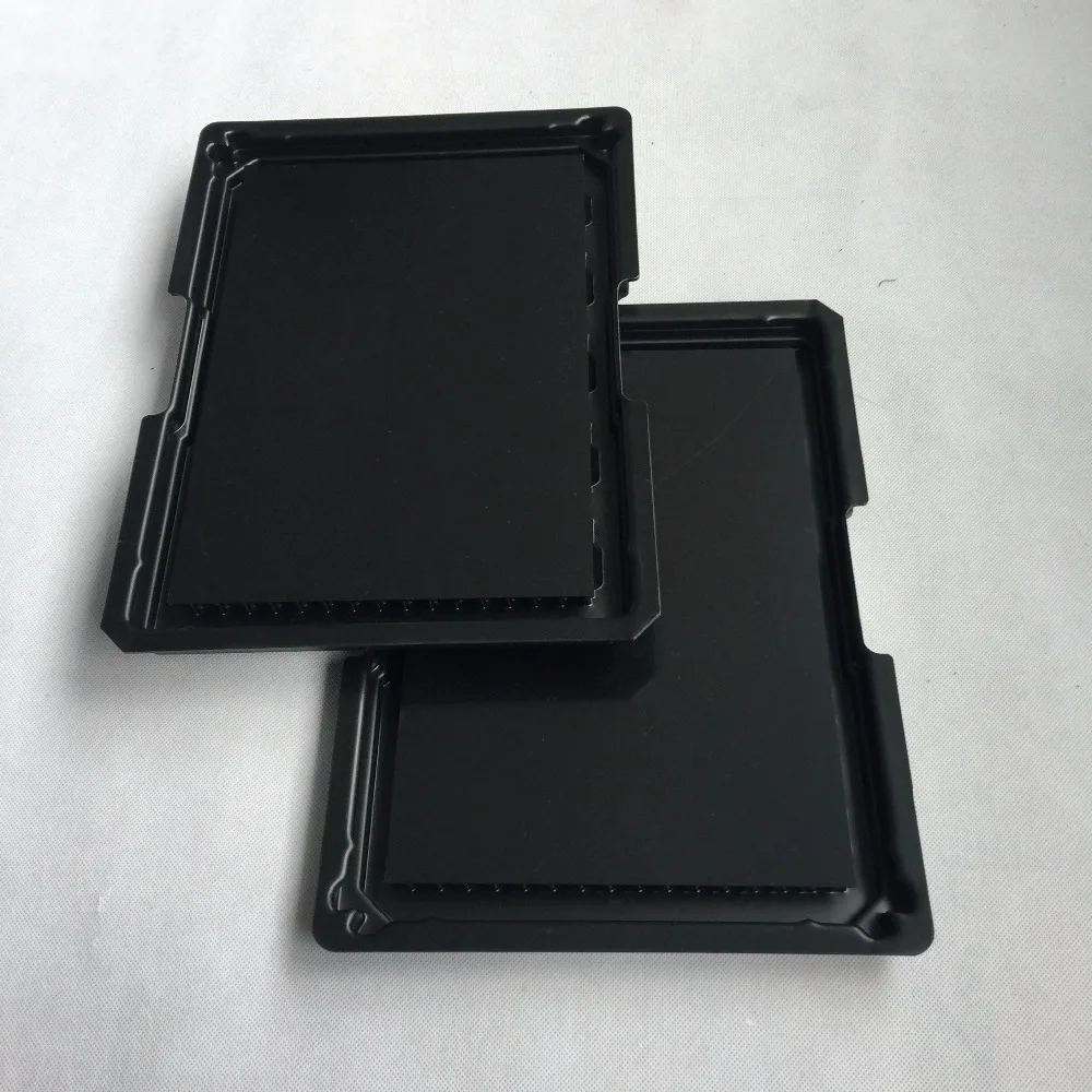 Antistatic ESD PCB tray thermoforming PS (ABS) black plastic blister tray