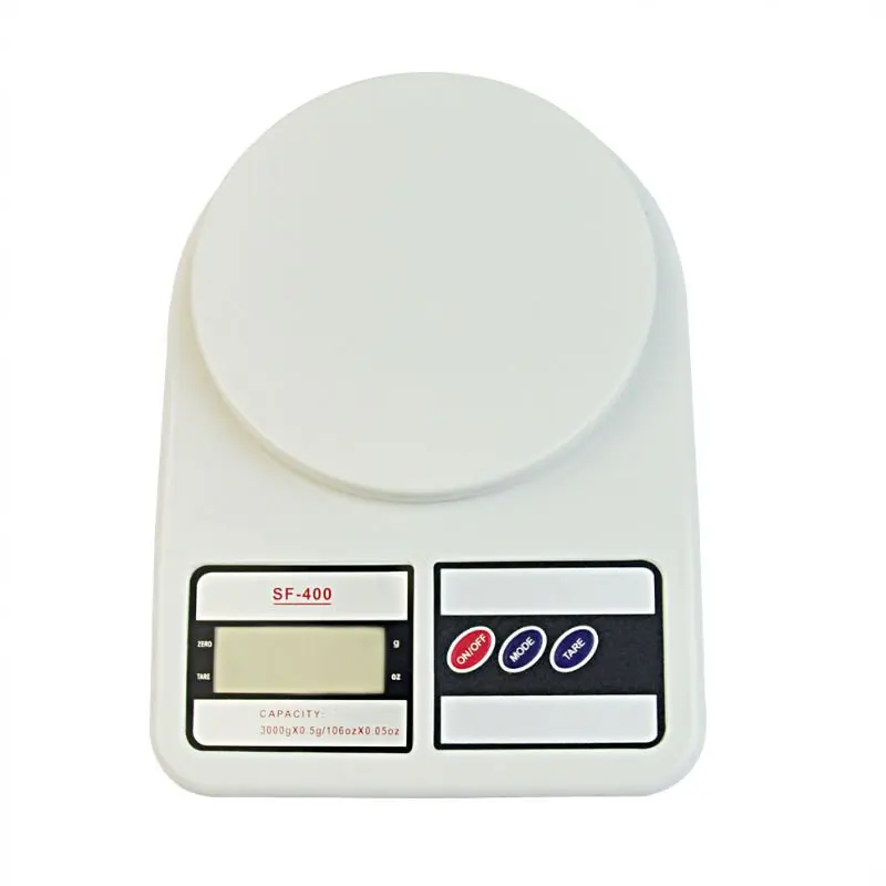 Высший сорт SF-400 5 кг с круглым носком на платформе, цифровые кухонные весы