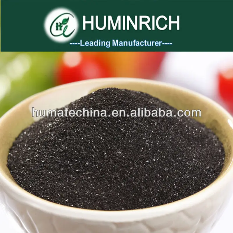 Sodium Humate Shiny Powder for animal feed concentrate