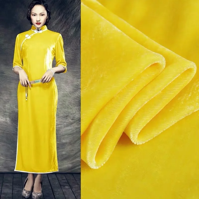 dyeing silk velvet fabric silk viscose fabric