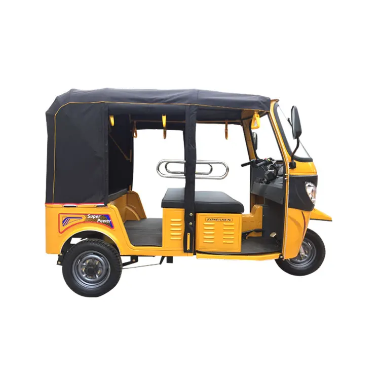 Zongshen 200CC 6 Passenger Motorized 3 wheeler tuk tuk Petrol bajaj auto rickshaw price picture