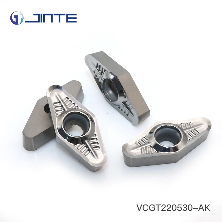 VCGT 220530 tungsten carbide turning insert for aluminum and copper