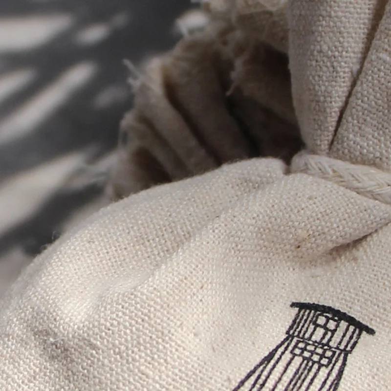 Nature cotton Storage eco-friendly custom logo salt canvas Sundries drawstring organizer Cosmetic Shoes Dust Gift packaging bags