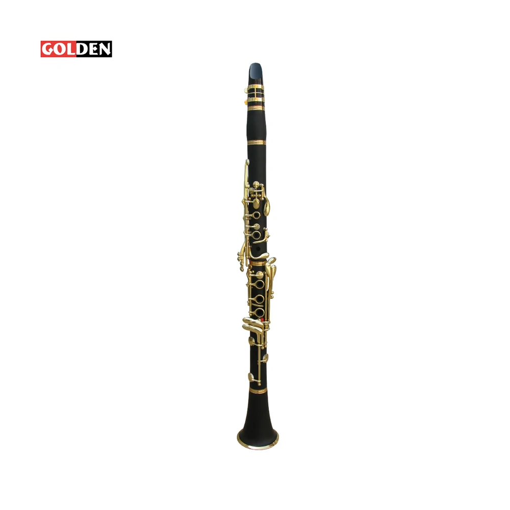 
Golden Brand of Factory Supply 17 Keys Clarinet 