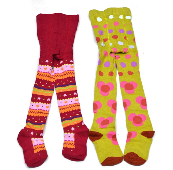 Новые милые колготки для новорожденных оптом, теплые красивые колготки для младенцев, детские брюки, носки