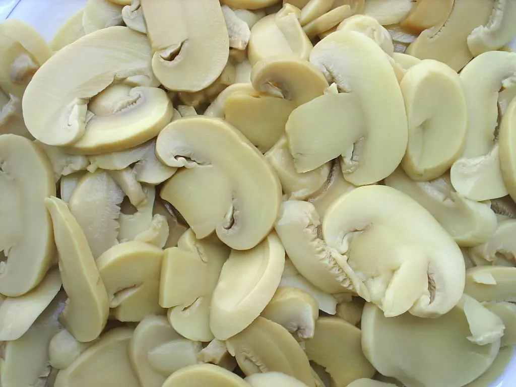 canned fresh button mushroom price