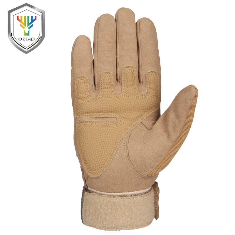 
OZERO WO-9023 Motorcycle mittens Super Fiber Reinforced Leather Motocross Motorbike mittens for Men 