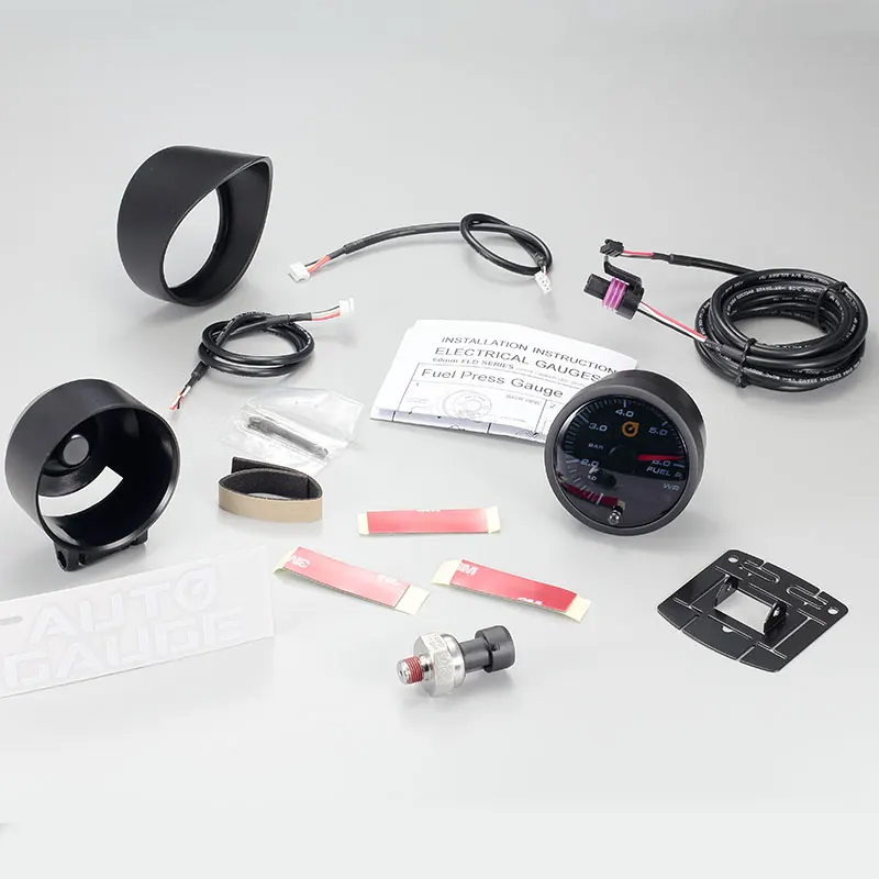 Combination Wide band Digital Auto Car Peak PSI Fuel Pressure Meter