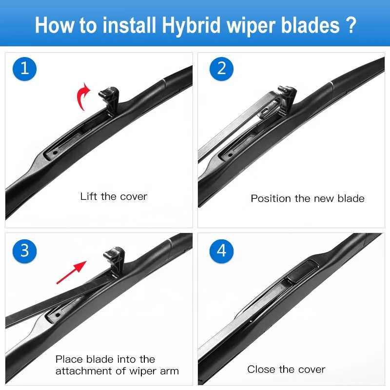 Auto Car Front Windshield Wiper Blades for Daewoo Lacetti 2004 2005