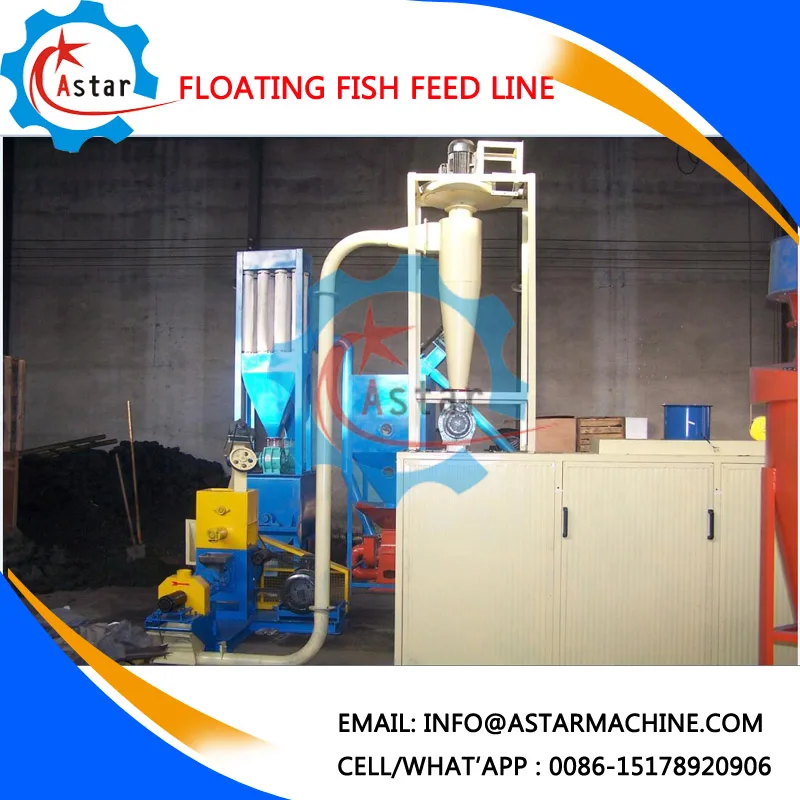 Tuna Salmon Floating Fish Pellet Machine Making Factory From China