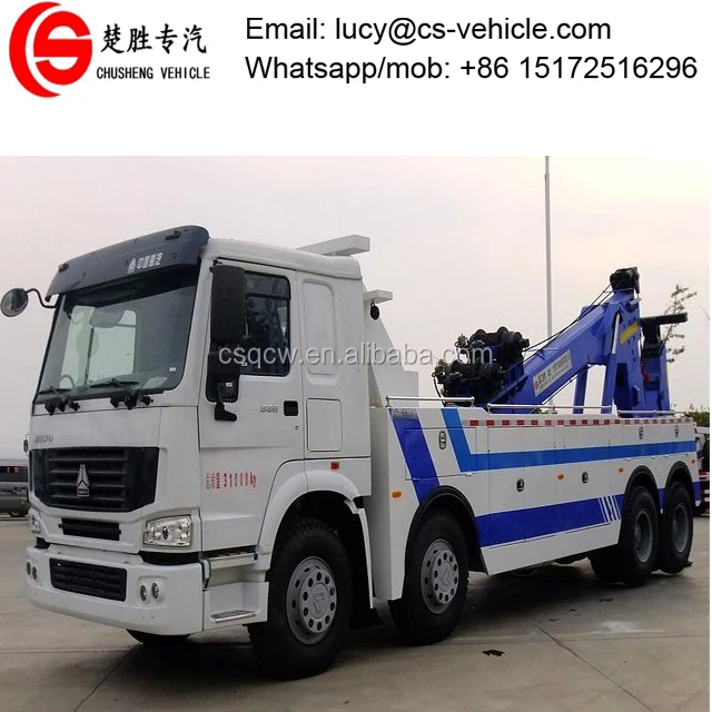 Sinotruk HOWO 8x4 правосторонний эвакуатор, буксировочные тягачи для продажи, Южная Африка