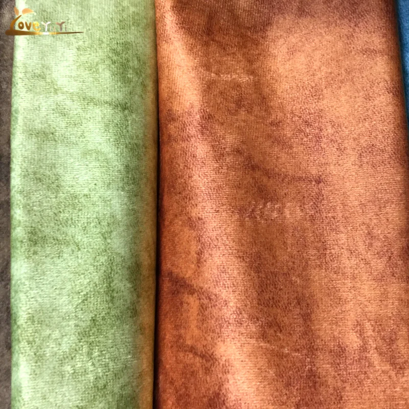 price per meter printed silk velvet fabric for sofa