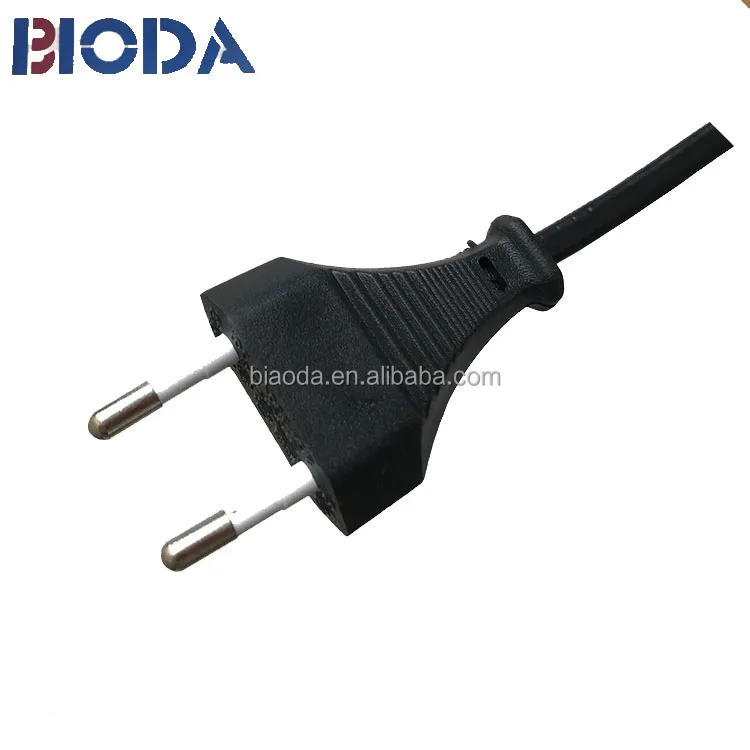 Without Grounding Korea Power Electrical Cord AC Power Cable