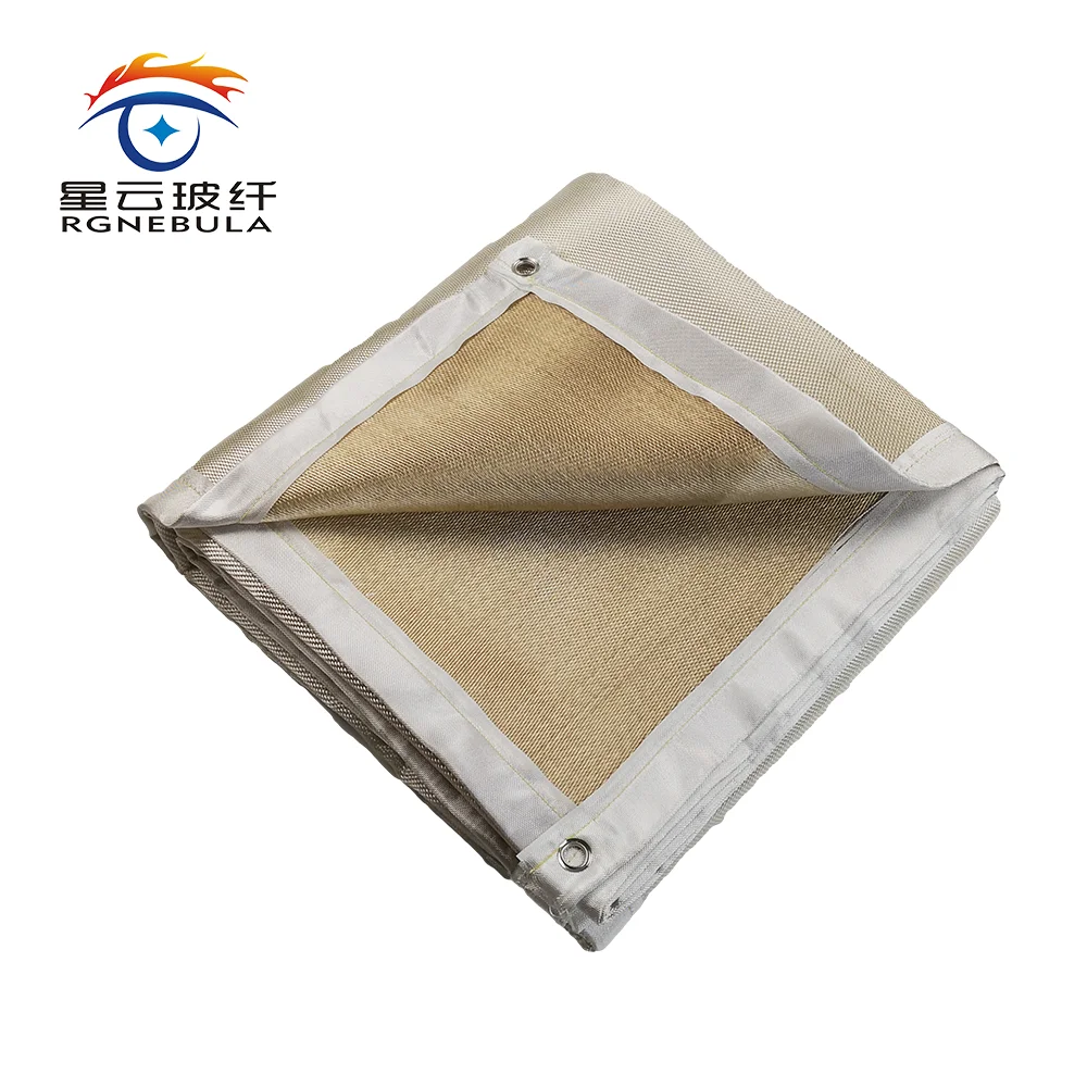 Welding Blanket, Fiberglass Protection Extra Large, 8 FT by 8 FT, Welding Work Area