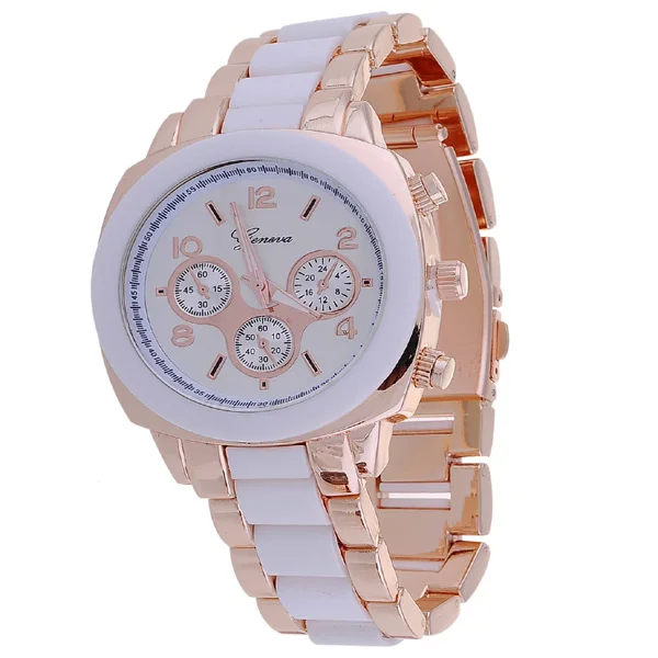 Best selling crystal and winner gold watch vintage watches for woman