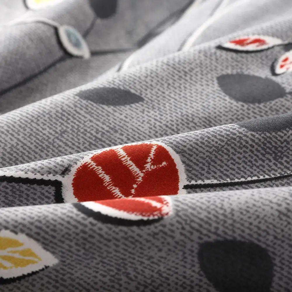 
High Quality 240x260 Twill 3D Printed Polyester Home Bedding Set Duvet Cover 