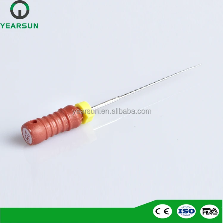 Stainless steel dental endo root mani files K H R file