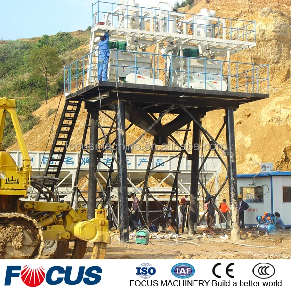 
35m3/h mini concrete batching plant for sale 