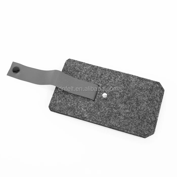 Promotional wholesale felt card bag card holder card case