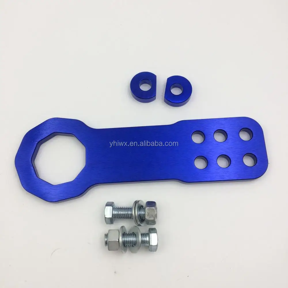 Универсальный алюминиевый передний буксировочный крюк для гоночных автомобилей