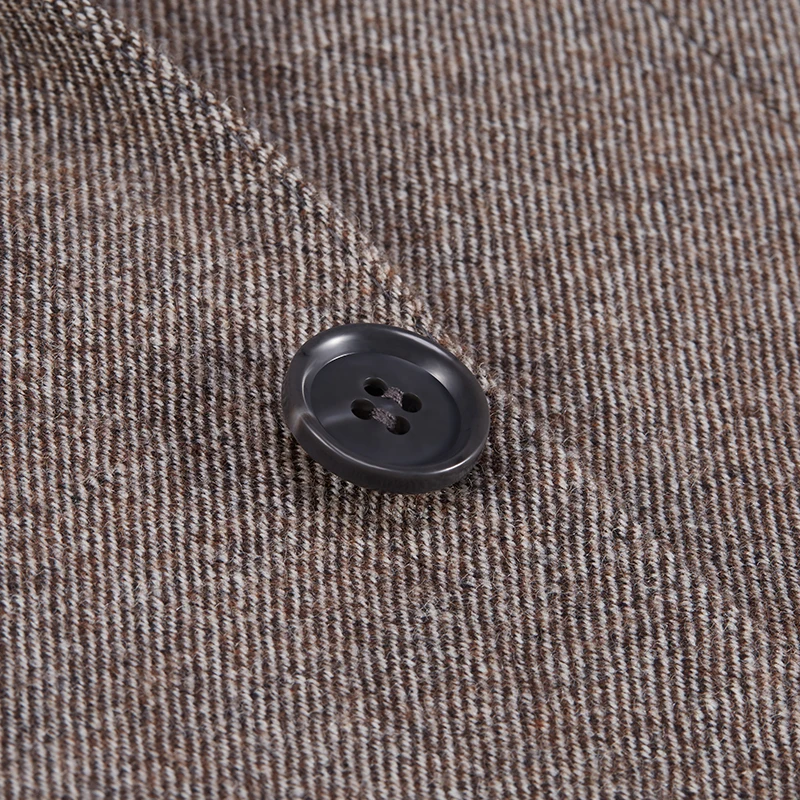 Bespoke Tailoring Men BrownTailored Slim Fit Uniform Suits Mens