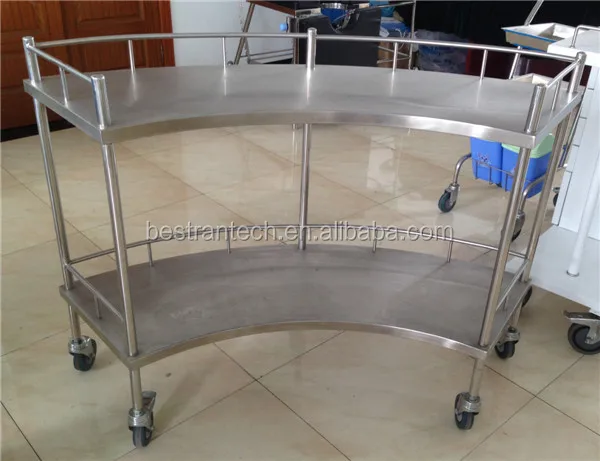BT-SIT001 из нержавеющей стали на использование опасных материалов в производстве электрического и электронного оборудования тележки хирургического инструмента тележки стационара