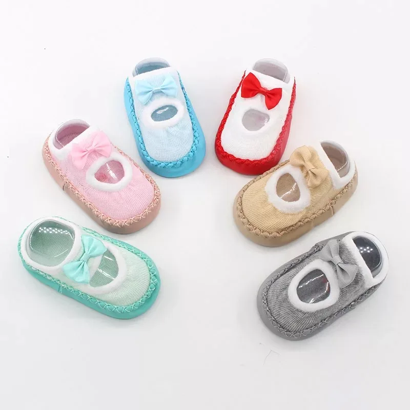 
Hot selling many designs 3D cartoon anti-slip baby socks 