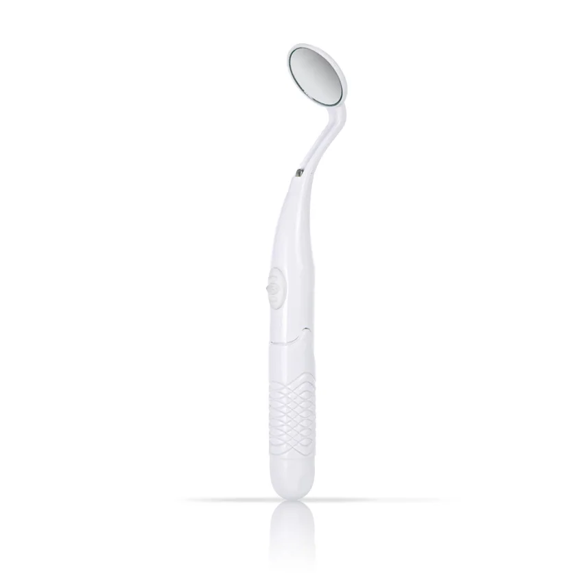 A9002 Oral Hygiene Professional Tool Sterilized Anti-fog Optic Oral Mirror 6000 MCD Super LED Dental Mirror