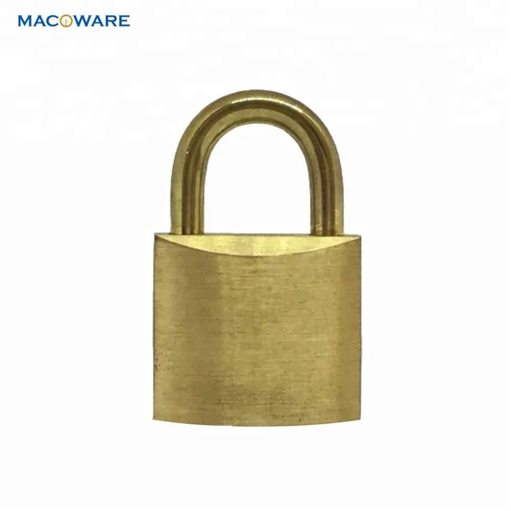 
Top Security Brass Shackle Solid Brass Lock Padlock 