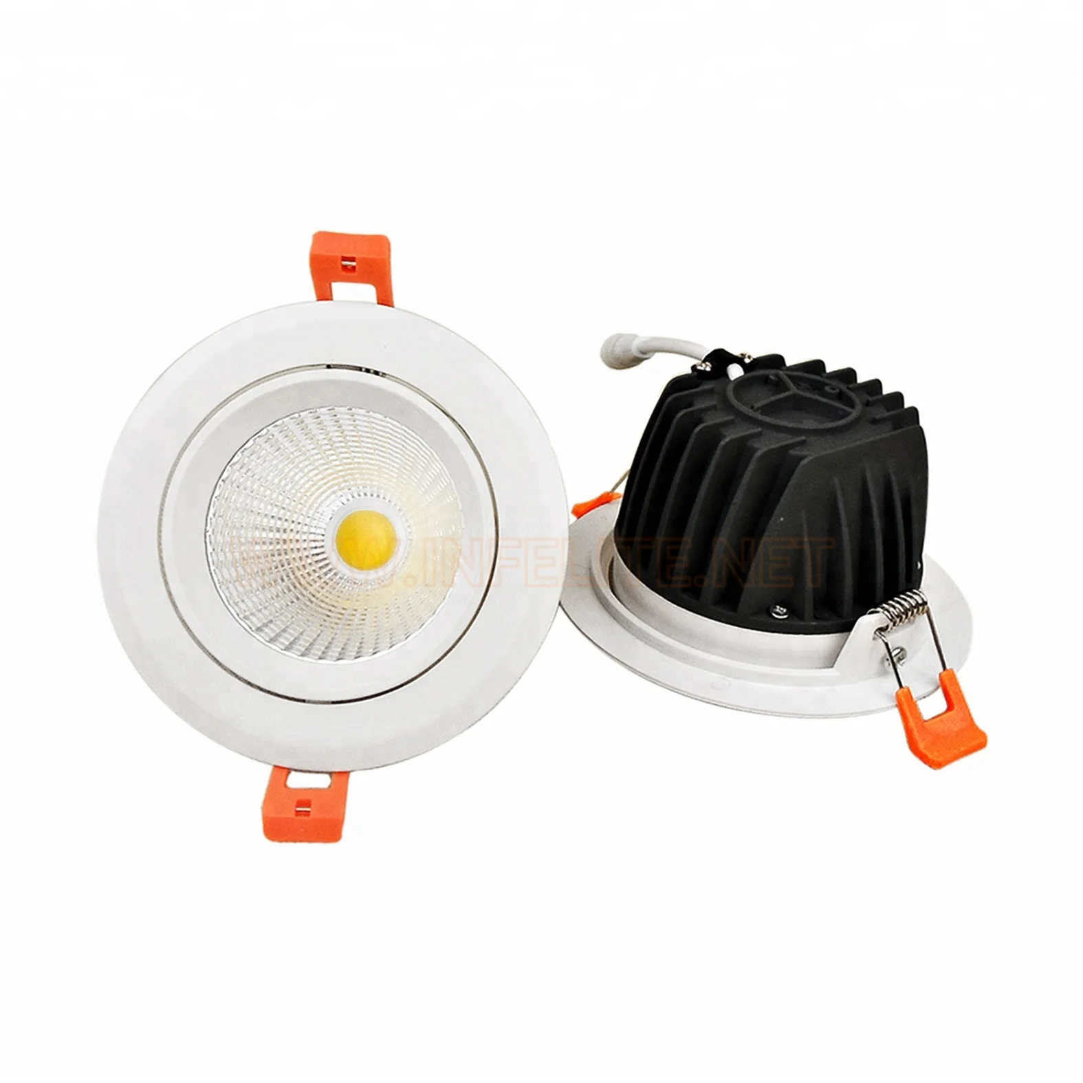 IN-DL109 литой угол обзора Регулируемый жизни местный Конференц-зал офис COB Встраиваемые 5 Вт 10 Вт 15 Вт 20 Вт светодиодный потолочный светильник