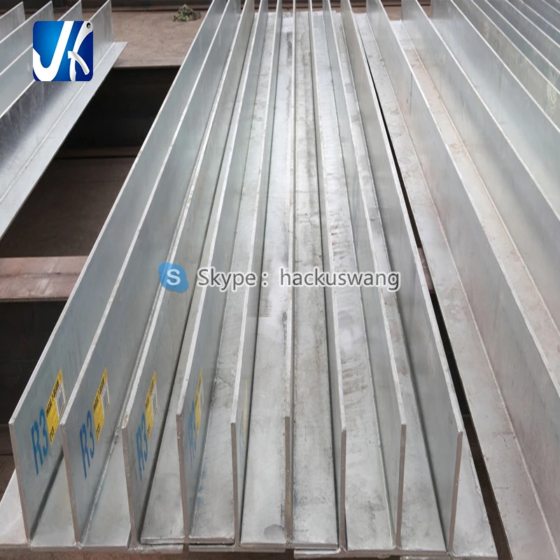 China Manufactureh Beam Retaining Wall Steel T Beam Sizes H Beam For Constructions