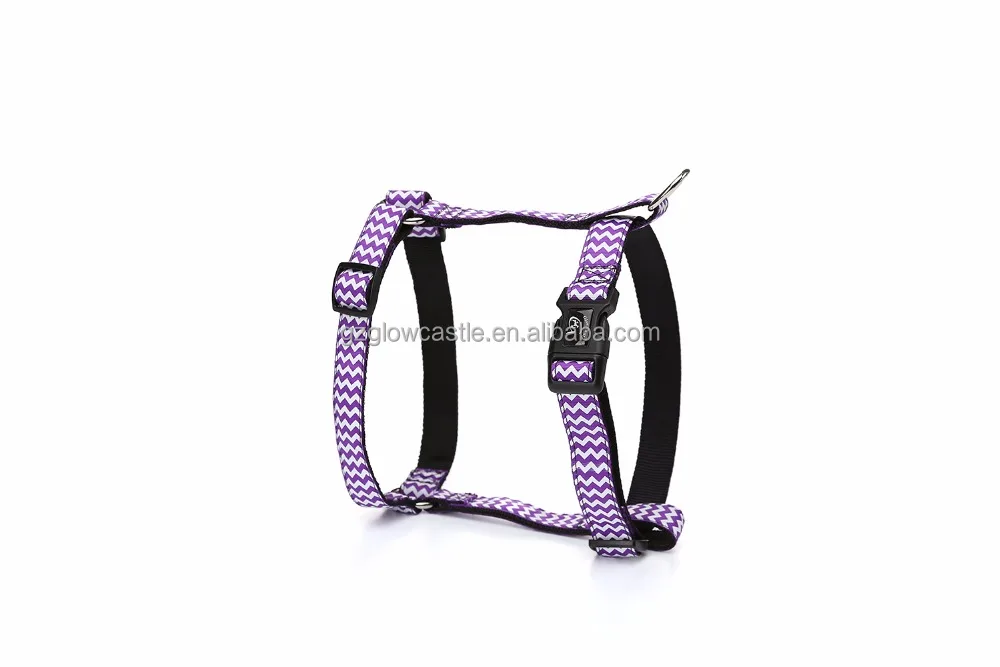 Australia Hot Selling Chevron H Shape Pet Harness 6 Colors, 4 Sizes
