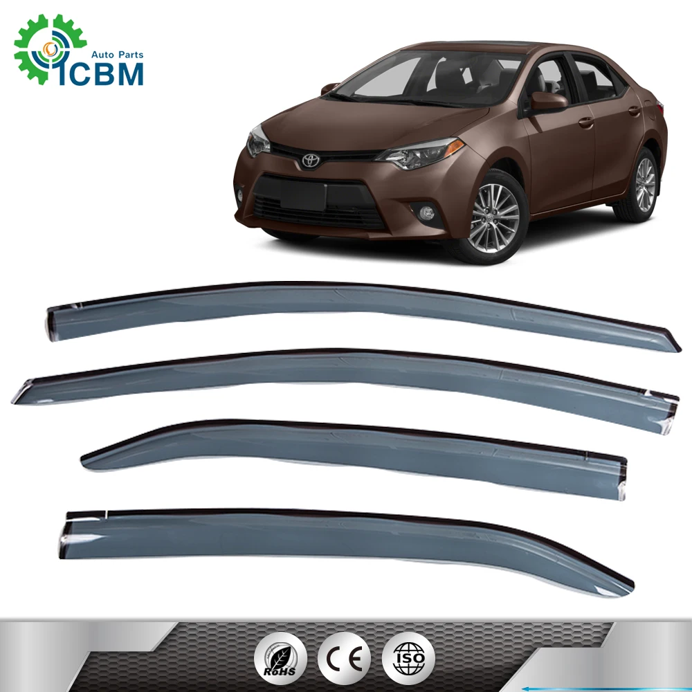 Современный стиль цена автомобиль высокого качества, акрил козырек заднего стекла для corolla 14-15