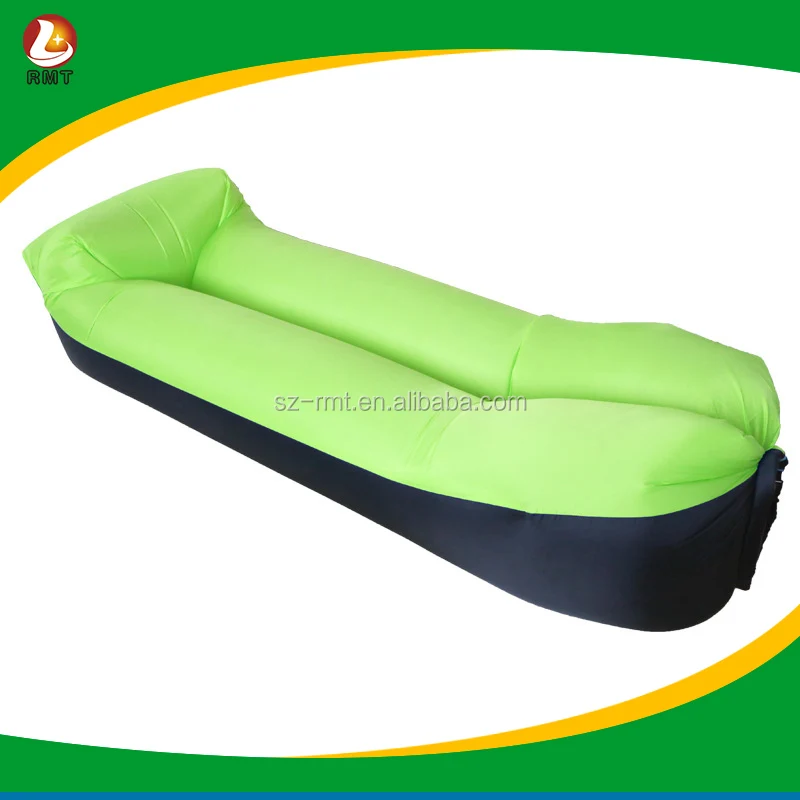 Inflatable Flocking Bean Bag Sofa, Inflatable Flocking Moon Chair, Inflatable Lazy air sofa chair for sale
