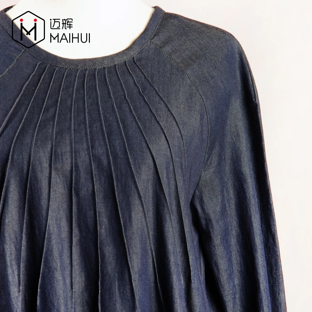 Summer Popular Denim Dresses Woman Clothes Ladies Modern Dress