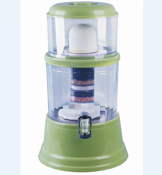 16L Printing Mineral Pot Water Filter Manufacture RY-16G-3 One Year for Replacement Filter Cartridge Free Spare Parts Household