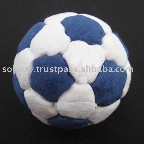 Footbag Hacky Sack 32 panels filled with Plastic Pellets Sand Metal Custom Logo Colors Bulk Wholesale Price
